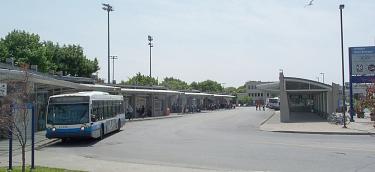 Exterior view of STM bus terminus