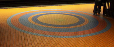 Floor motifs by Gilbert Sauvé