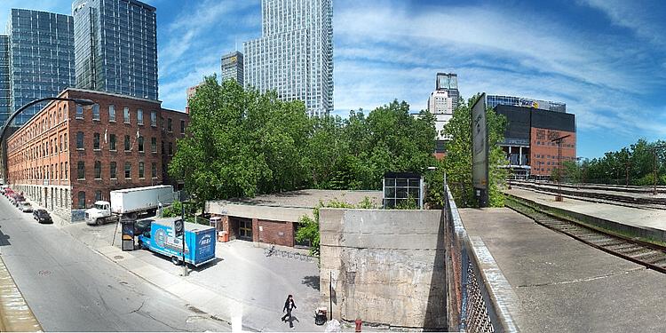 Panorama of Lucien-L'Allier metro