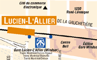 Underground City around Lucien-L'Allier metro