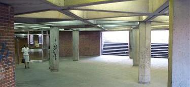 Gallery leading to the open-air entrances