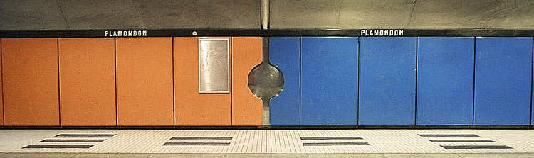 Centre of the platform