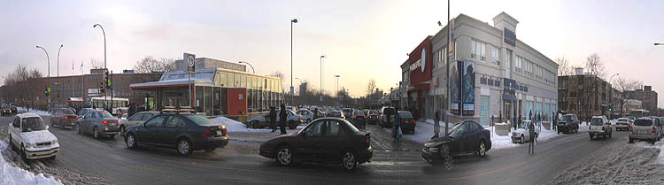 Panorama de la station Plamondon