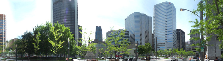 Panorama de la station Square-Victoria