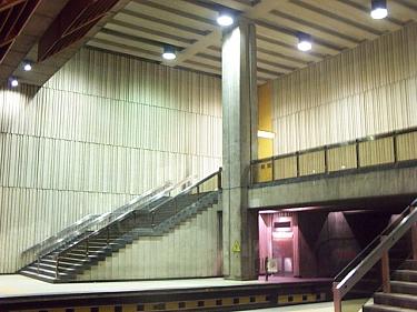 View of the transept from the Montmorency platform