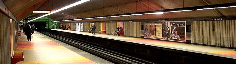 View of the platform