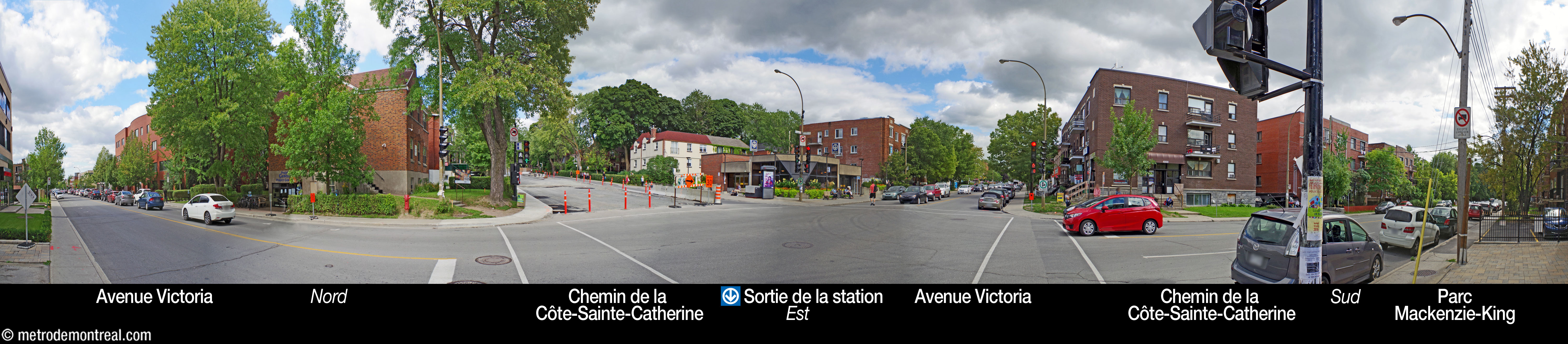 Côte-Sainte-Catherine - Alentours de la station Côte-Sainte-Catherine - Alentours de la station