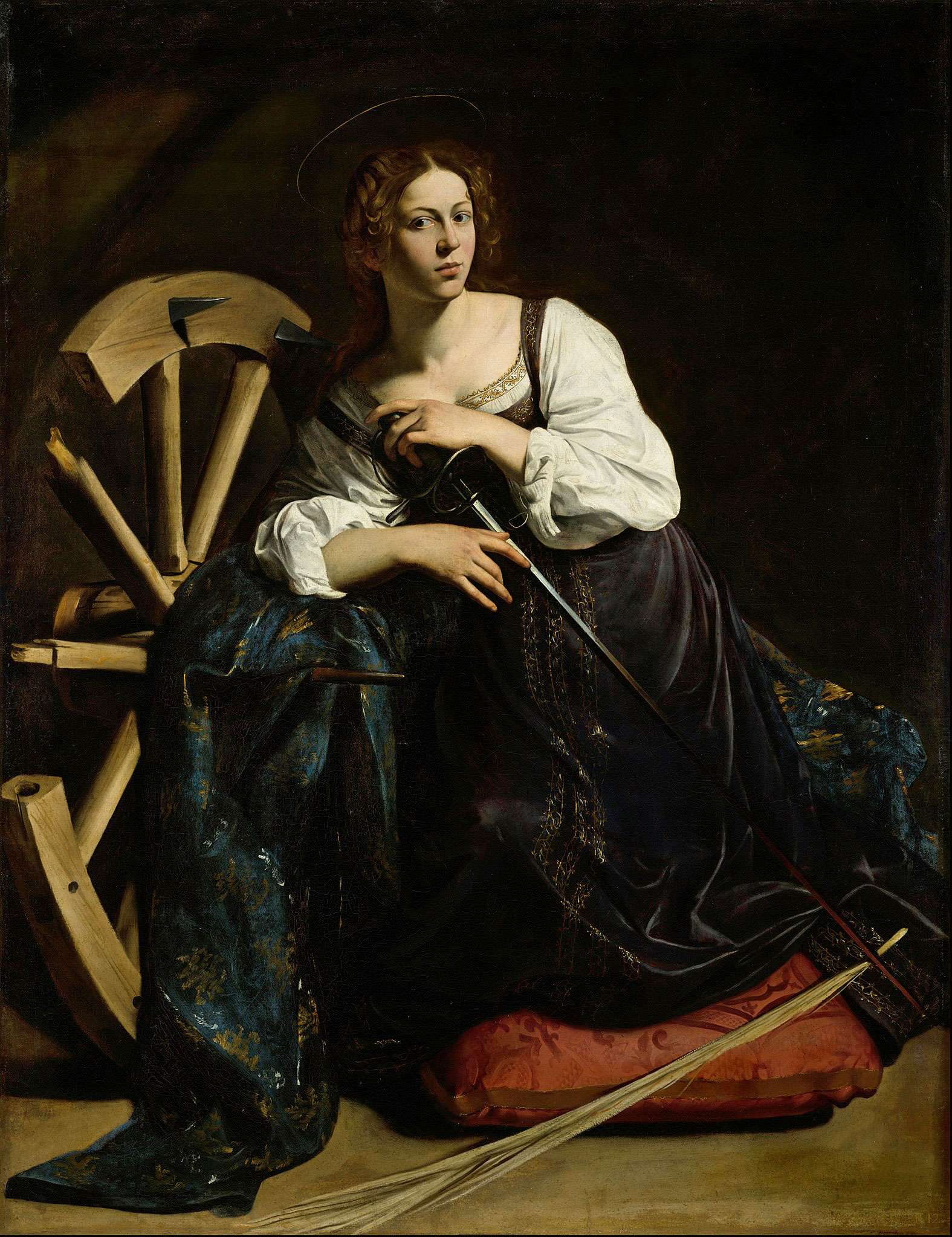 Sainte Catherine d'Alexandrie, du Caravage