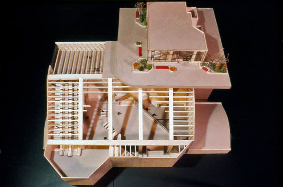 Maquette de la station