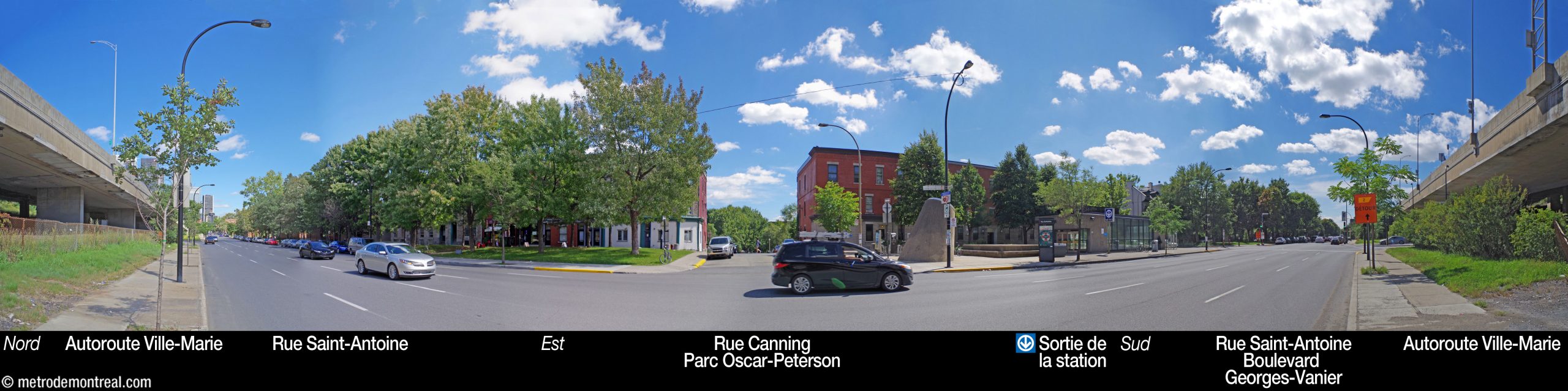 Georges-Vanier - Alentours de la station Georges-Vanier - Alentours de la station