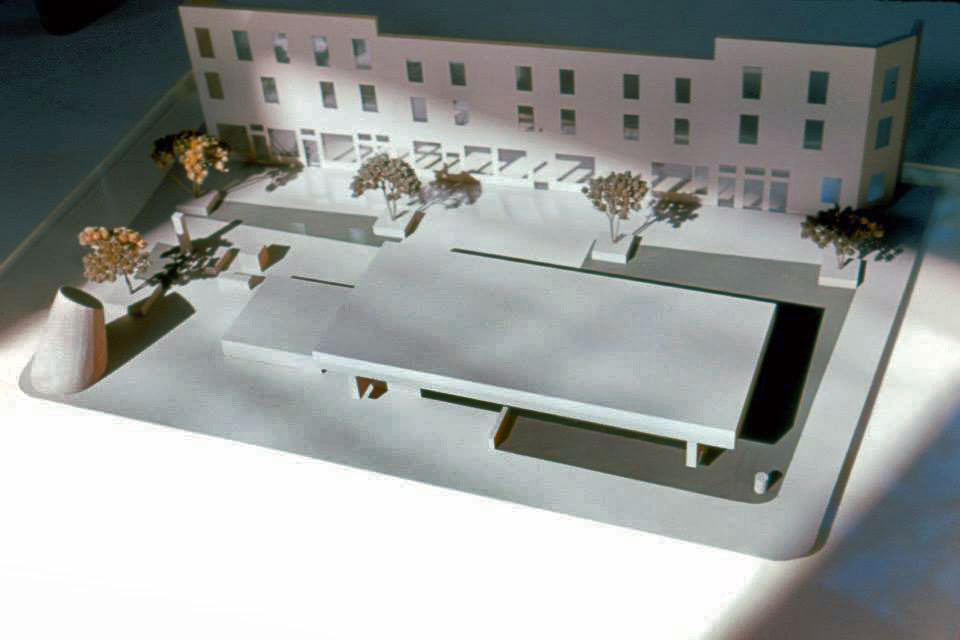 Maquette de l'édicule