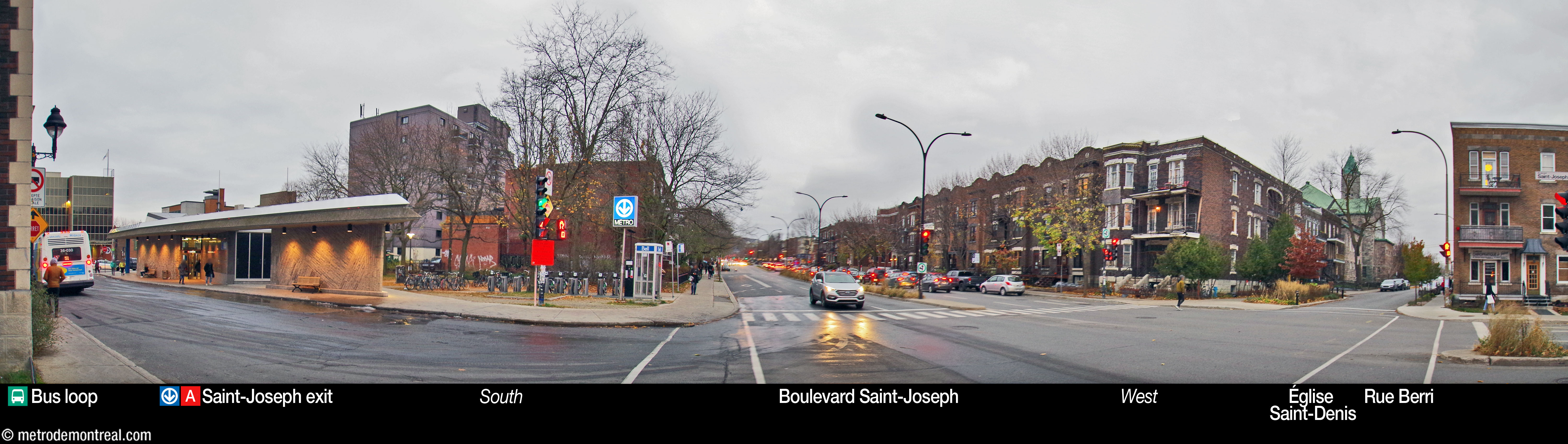 Laurier (Saint-Joseph exit) - Station surroundings Laurier (Saint-Joseph exit) - Station surroundings