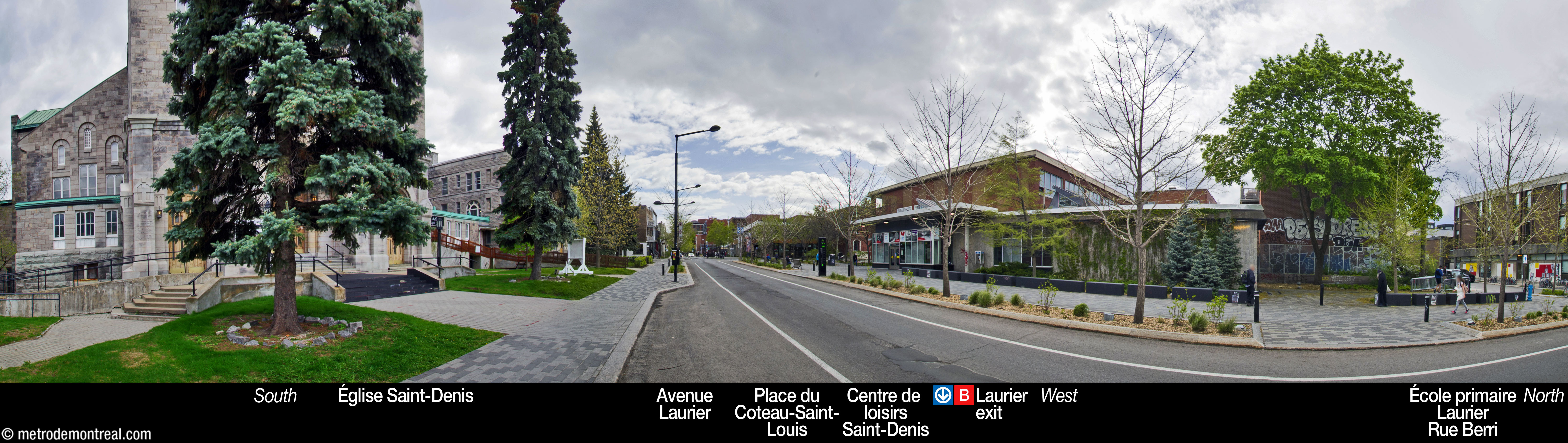 Laurier (Laurier exit) - Station surroundings Laurier (Laurier exit) - Station surroundings