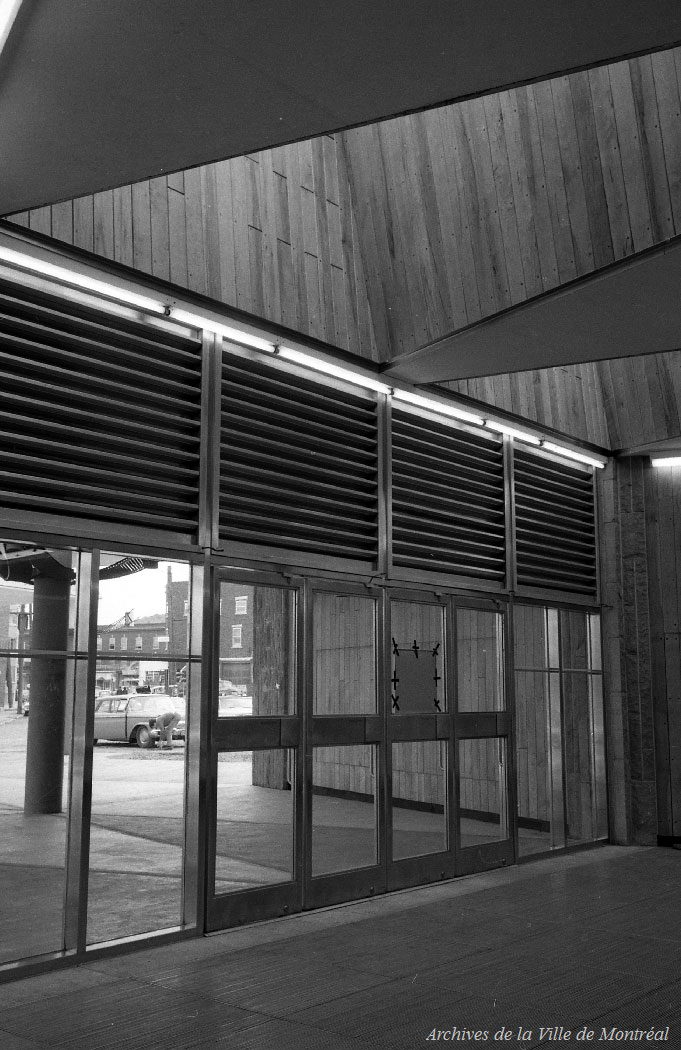 Position des portes d'entrée de l'édicule Saint-Joseph à l'origine.