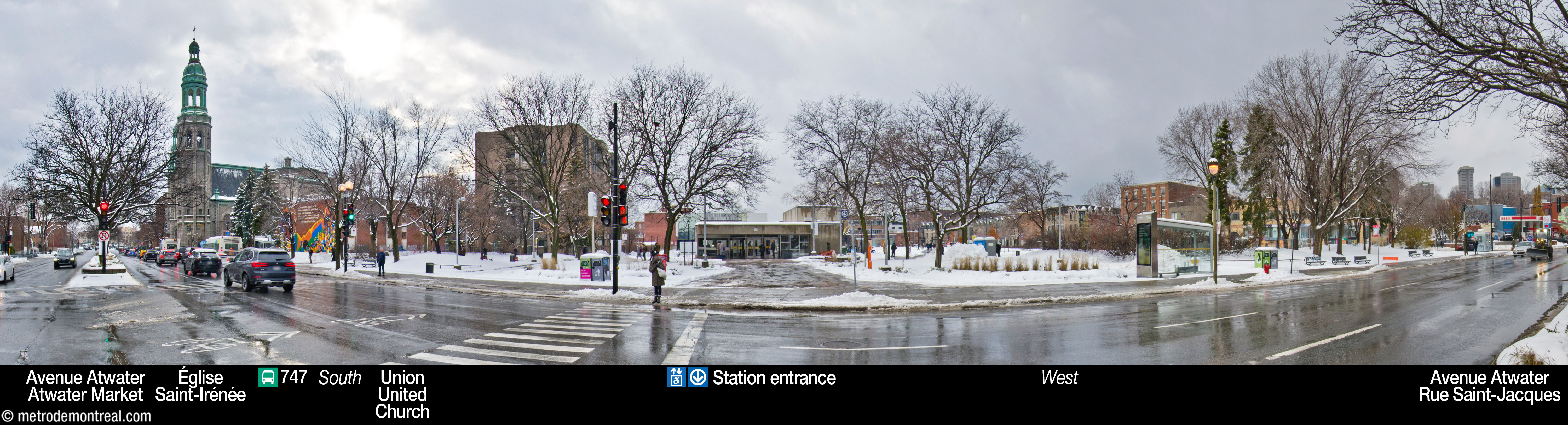 Lionel-Groulx - Station surroundings Lionel-Groulx - Station surroundings