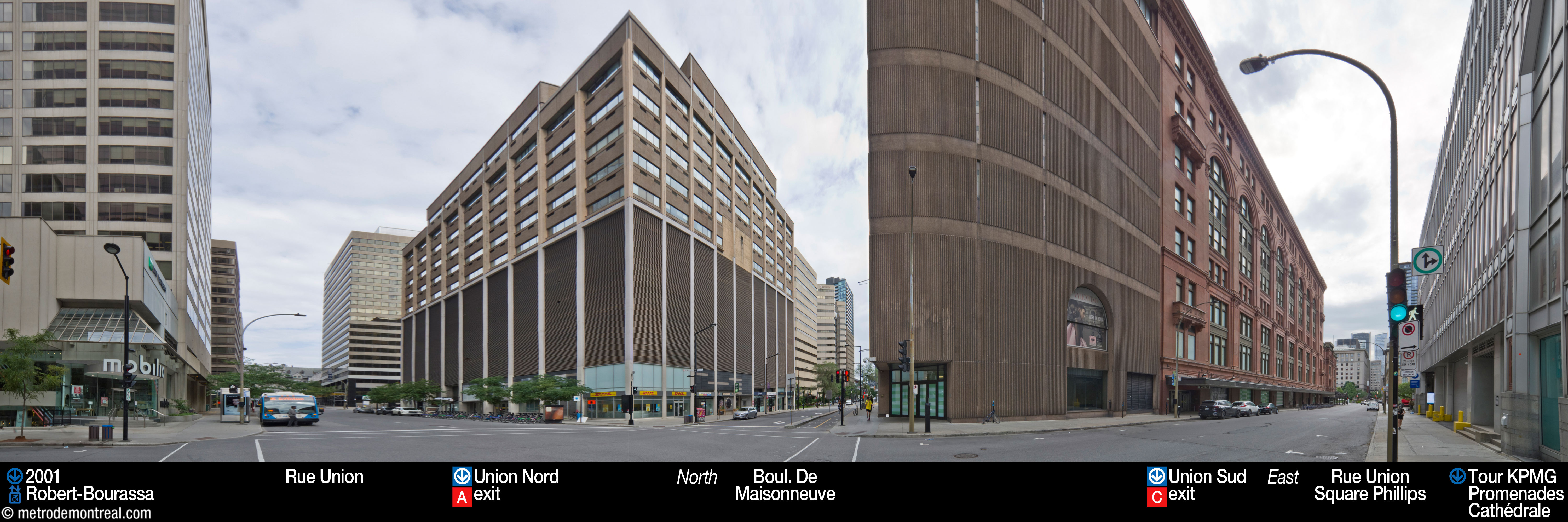 McGill - Station surroundings (east) McGill - Station surroundings (east)