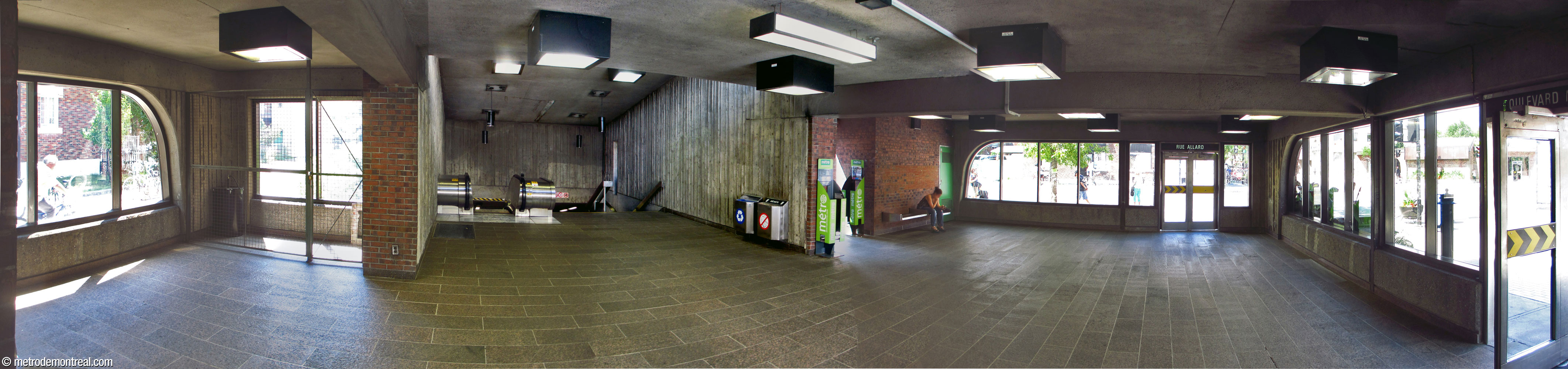 Interior panorama of the Monk Sud headhouse.