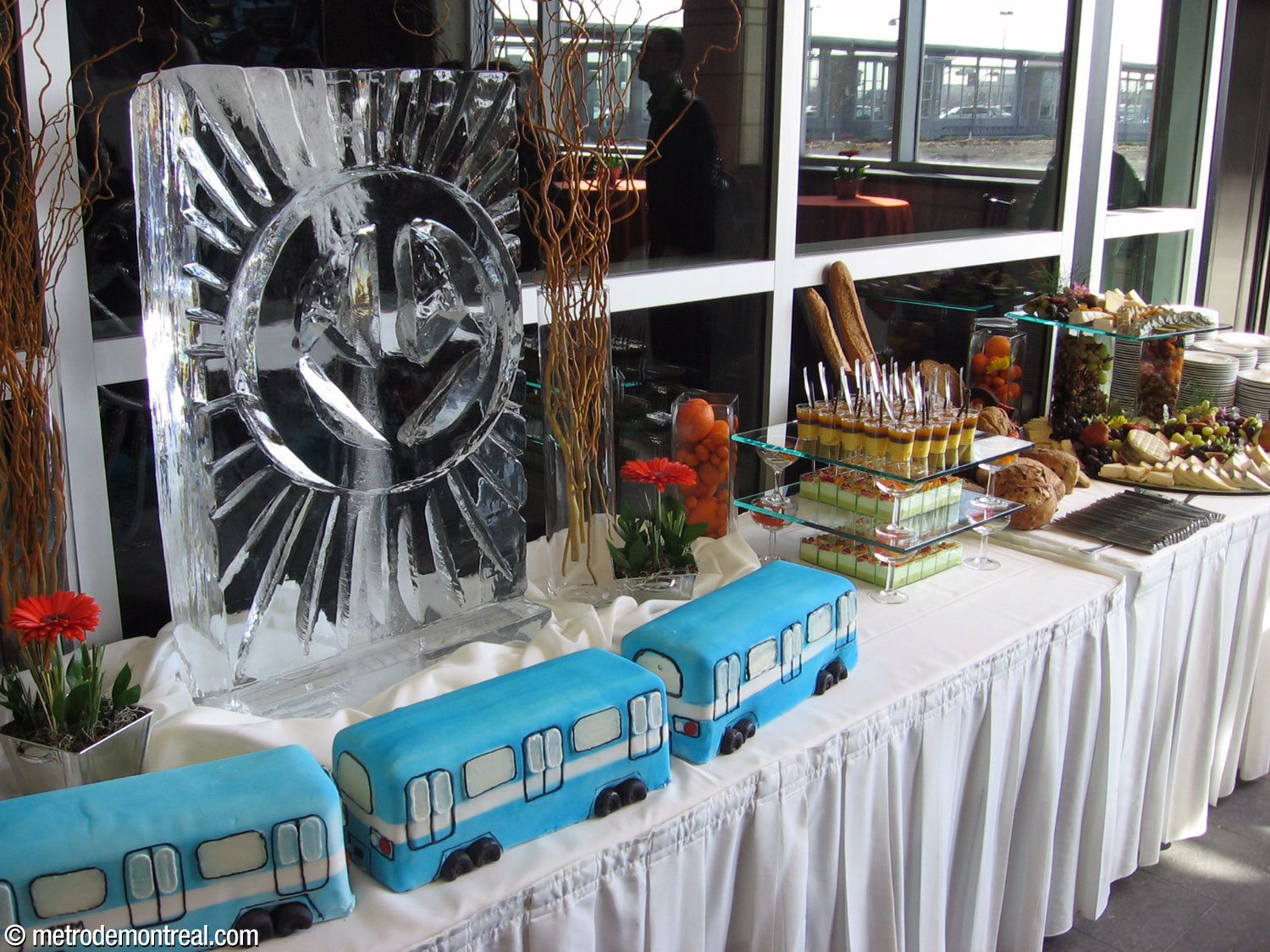 Some of the treats awaiting the inauguration ceremony guests.