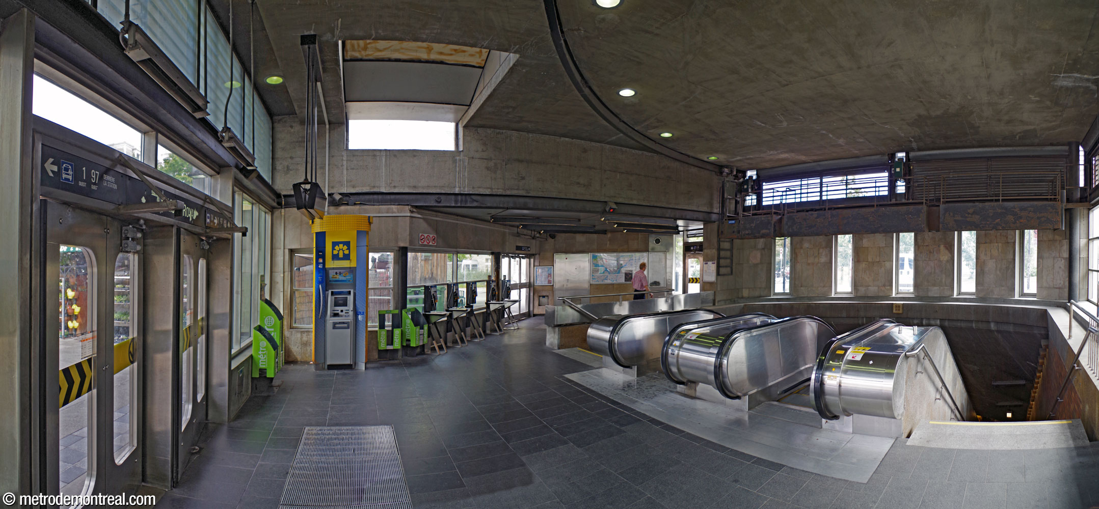 Interior of the second headhouse, built in 1999-2000.