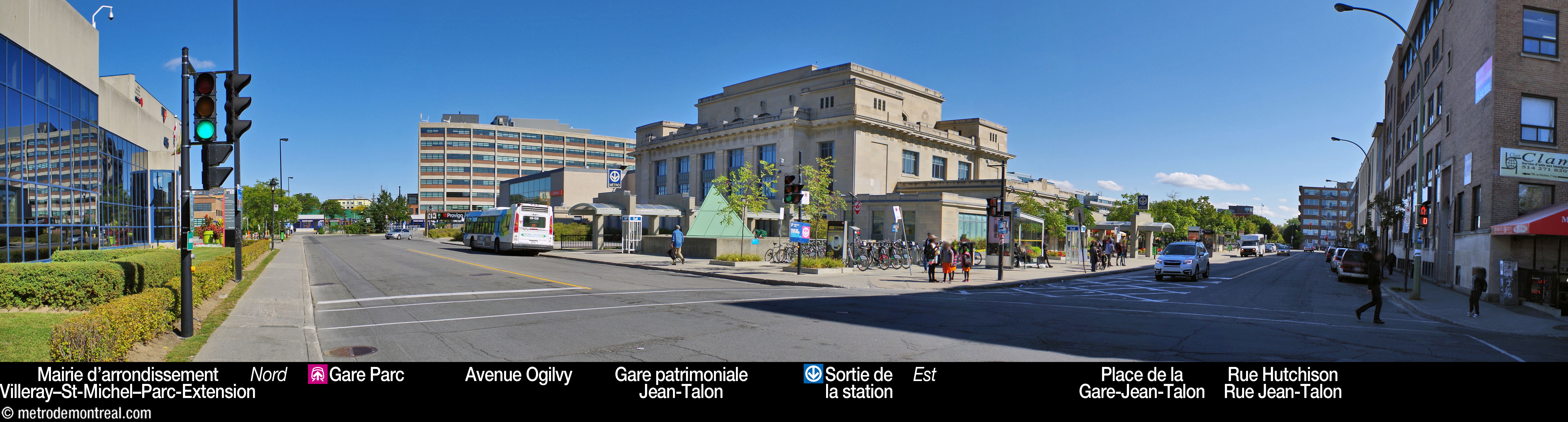 Parc - Alentours de la station Parc - Alentours de la station
