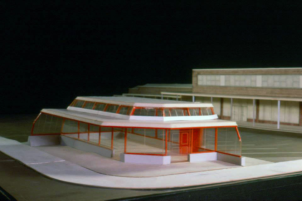 Maquette de l'édicule Van Horne
