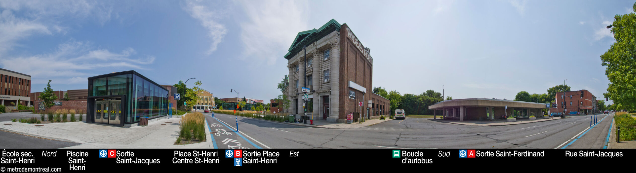 Place-Saint-Henri - Alentours de la station Place-Saint-Henri - Alentours de la station
