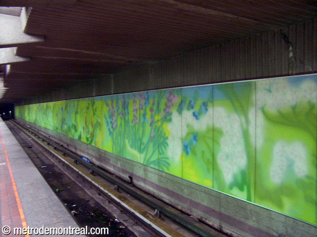 'Summer', on the Saint-Michel platform