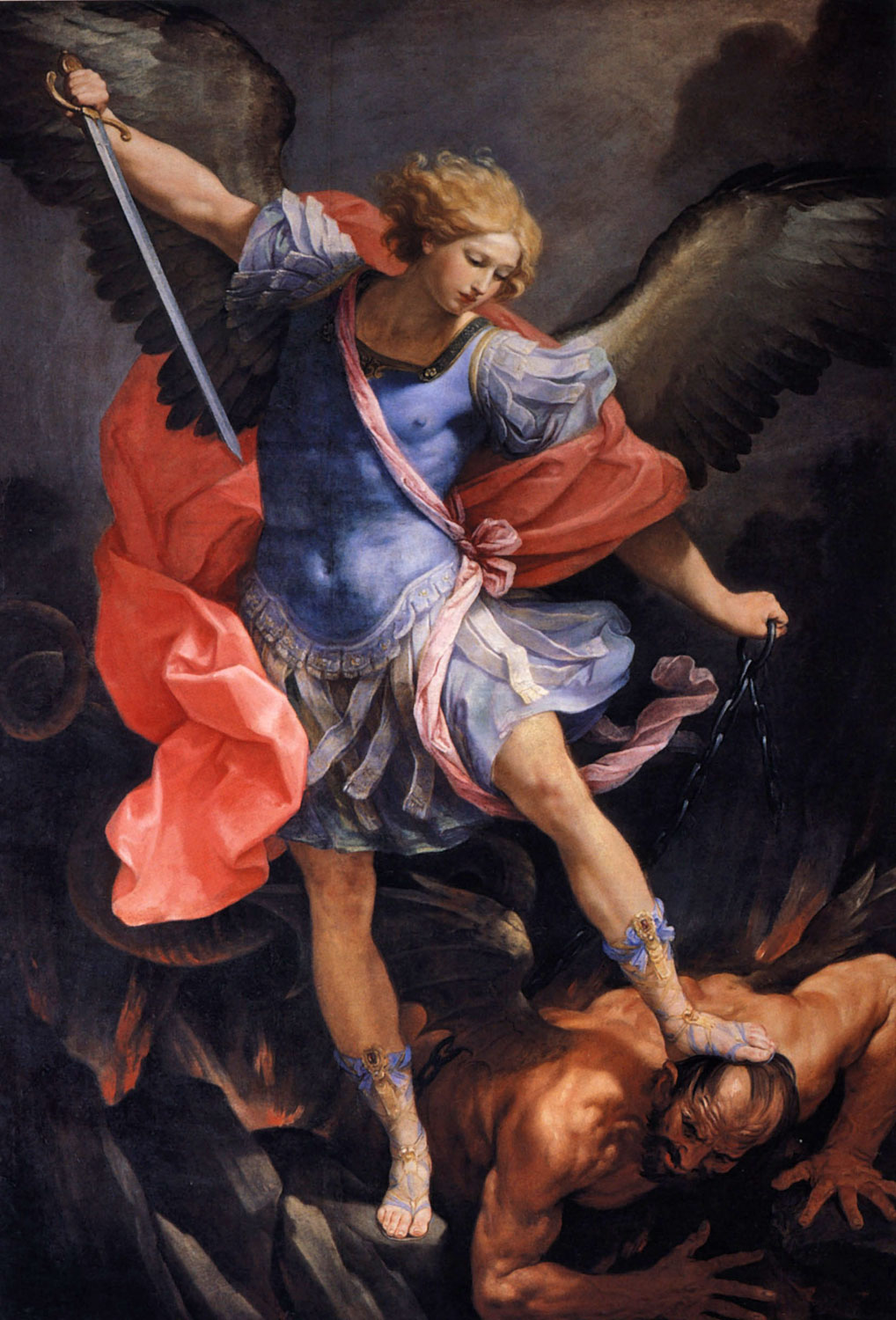 Archangel Michael Defeats Satan, by Guido Reni