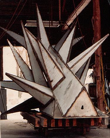 Calcite, en cours de fabrication