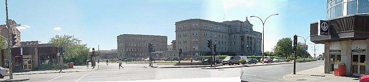 Panorama of De Castelnau metro