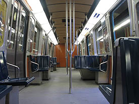 Intérieur d'un MR-73