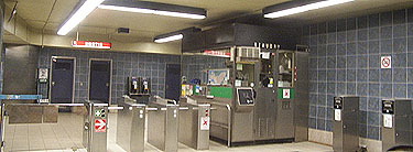 Renovated ticket hall 