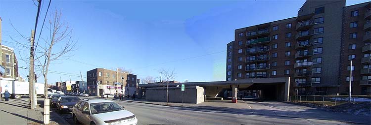 Panorama of Charlevoix metro