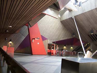 View of the mezzanine