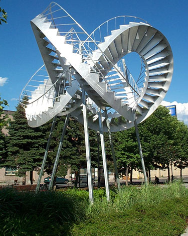 R&eacute;volutions, by Michel de Broin