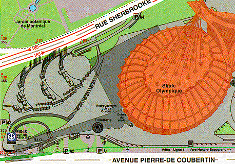 Underground City around Pie-IX metro