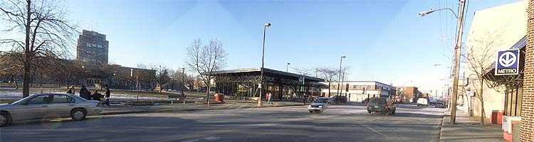 Panorama of Verdun metro