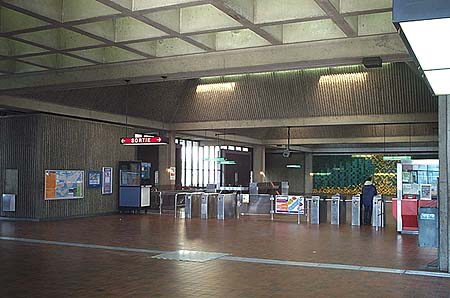 Vue de la mezzanine
