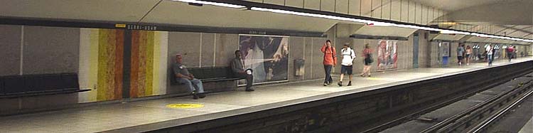 Yellow line terminus