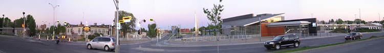 Panorama of Cartier metro