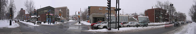 Panorama of Du Collège metro