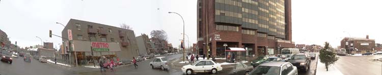 Panorama de la station Jean-Talon
