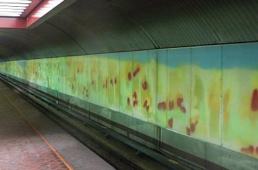 Snowdon terminus mural (Autumn)