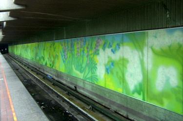Saint-Michel mural (Summer)