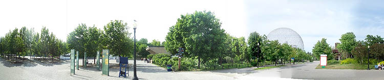 Panorama de la station Jean-Drapeau